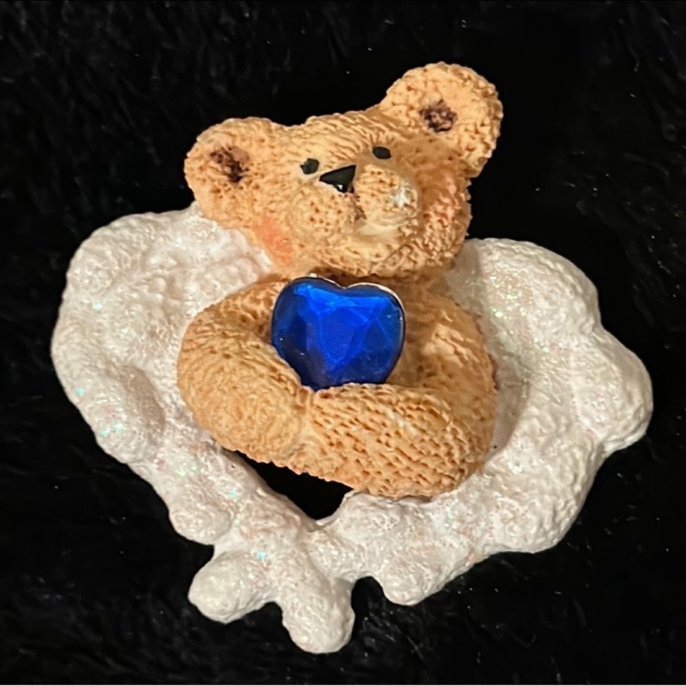 Vintage Kurt S. Adler Angel Bear Brooch
